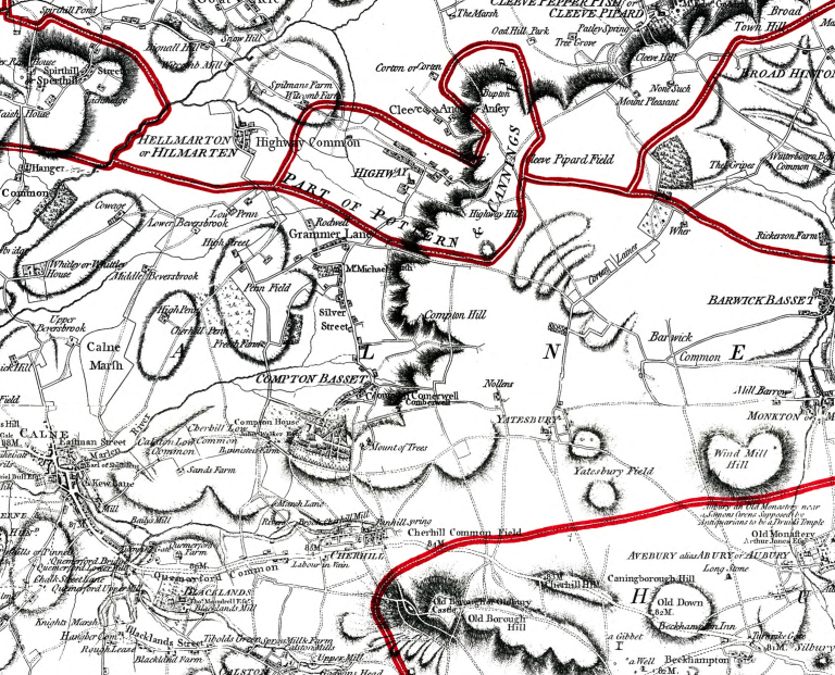 1773 Andrew’s & Drury map