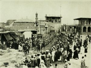 General Maude leads his troops into Baghdad on the afternoon of 11 March 1917