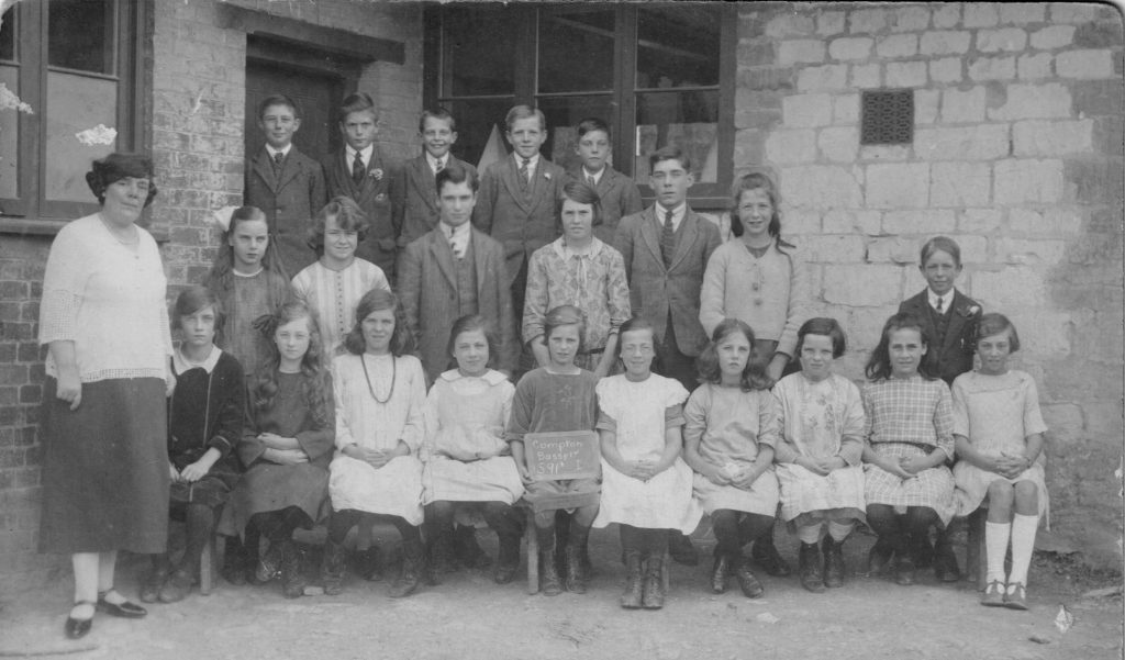 Class I children with Mrs Bulley 1926