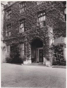 CB House NW front entrance 1917