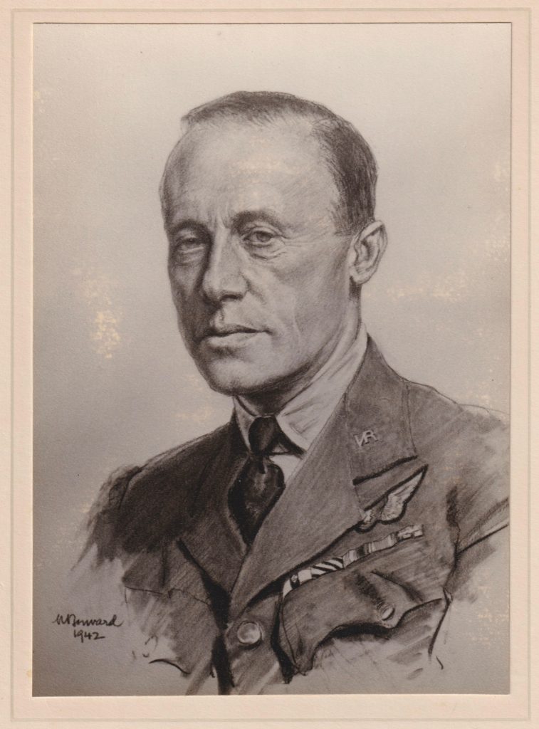 Captain William Fielding-Johnson at the time of his DFC award in 1942